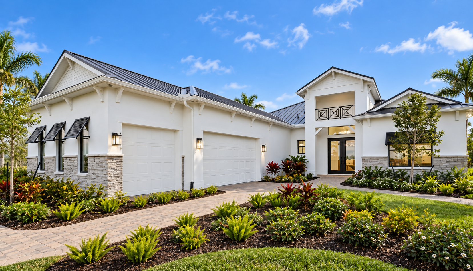 Aventura model exterior rendering in Vivid Shores