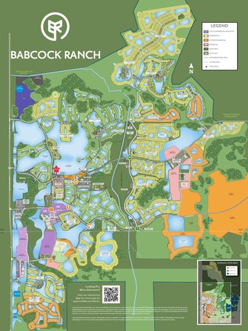 Small preview of the current Babcock Ranch development map