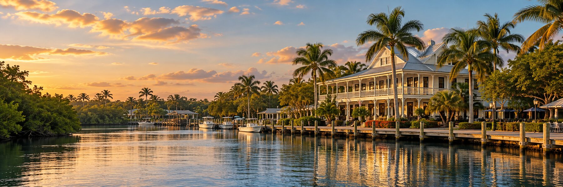 Imperial River and historic Bonita Springs, Florida