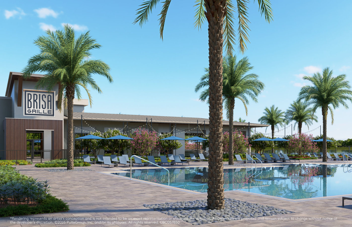 Poolside Restaurant & Bar rendering