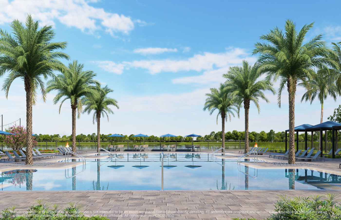 Resort Pool rendering